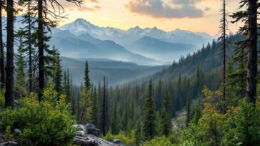 Camping in Jasper National Park post-wildfire recovery