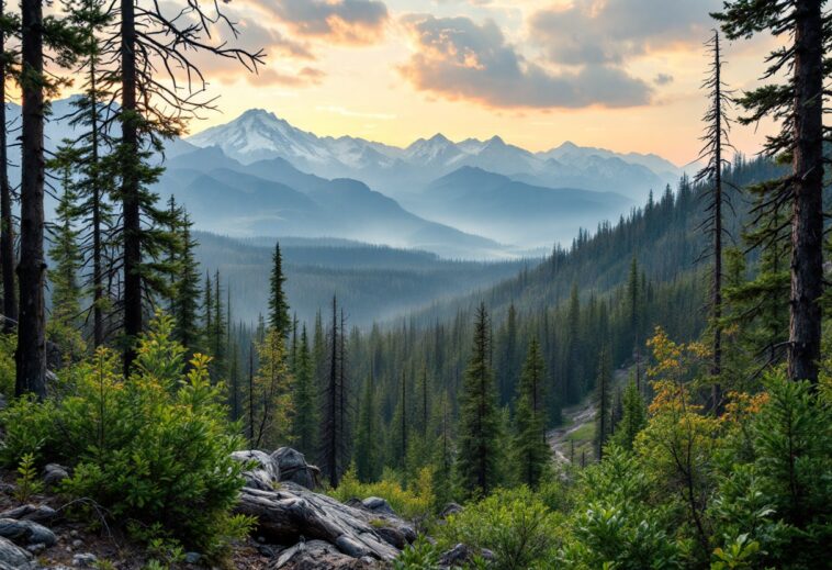 Camping in Jasper National Park post-wildfire recovery