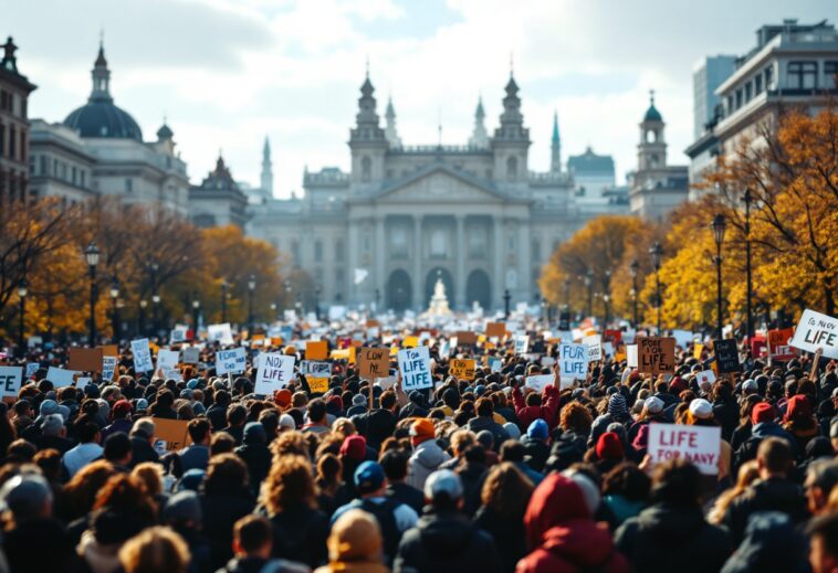 Manifestazione March for Life 2024 per i diritti pro-life