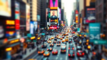 Traffic congestion in New York City due to pricing reforms