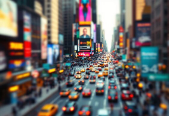 Traffic congestion in New York City due to pricing reforms