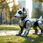 Robotic dog used in security and surveillance operations