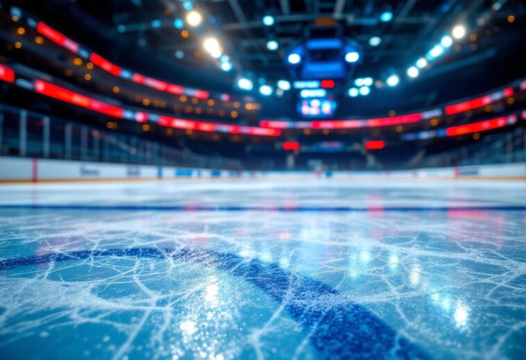 Toronto Maple Leafs celebrating a comeback victory over Montreal Canadiens