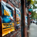 Young voters engaging with Democratic Party initiatives