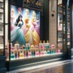 Bath & Body Works Disney princess collection display