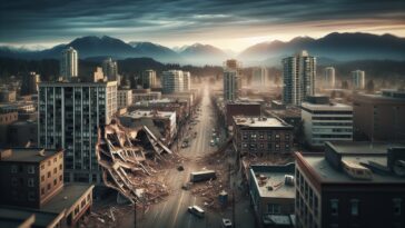 Seismic activity monitoring in British Columbia