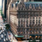 Migrant shelter at Roosevelt Hotel in New York City