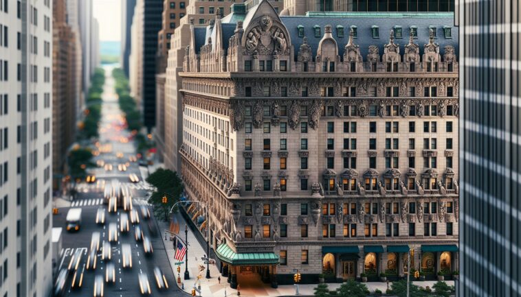 Migrant shelter at Roosevelt Hotel in New York City