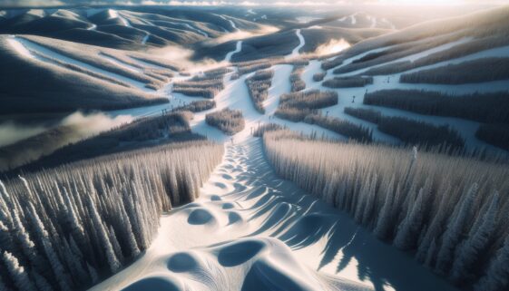 Immagine che mostra l'impatto del freddo sulle attività in Saskatchewan