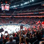 Vancouver Canucks fans showing discontent during national anthem