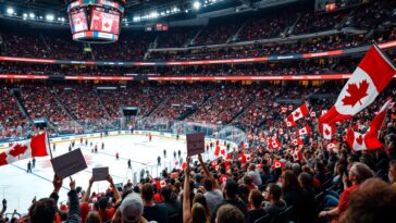 Vancouver Canucks fans showing discontent during national anthem