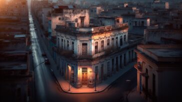 Image depicting the impact of blackouts in Cuba