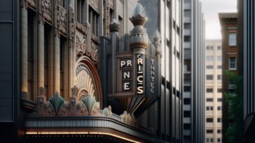 The Princess Theatre showcasing its historic architecture